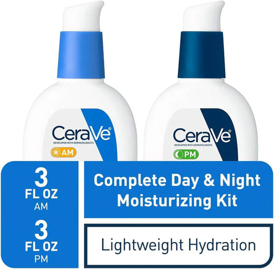 CeraVe Day & Night Face Lotion Skin Care Set